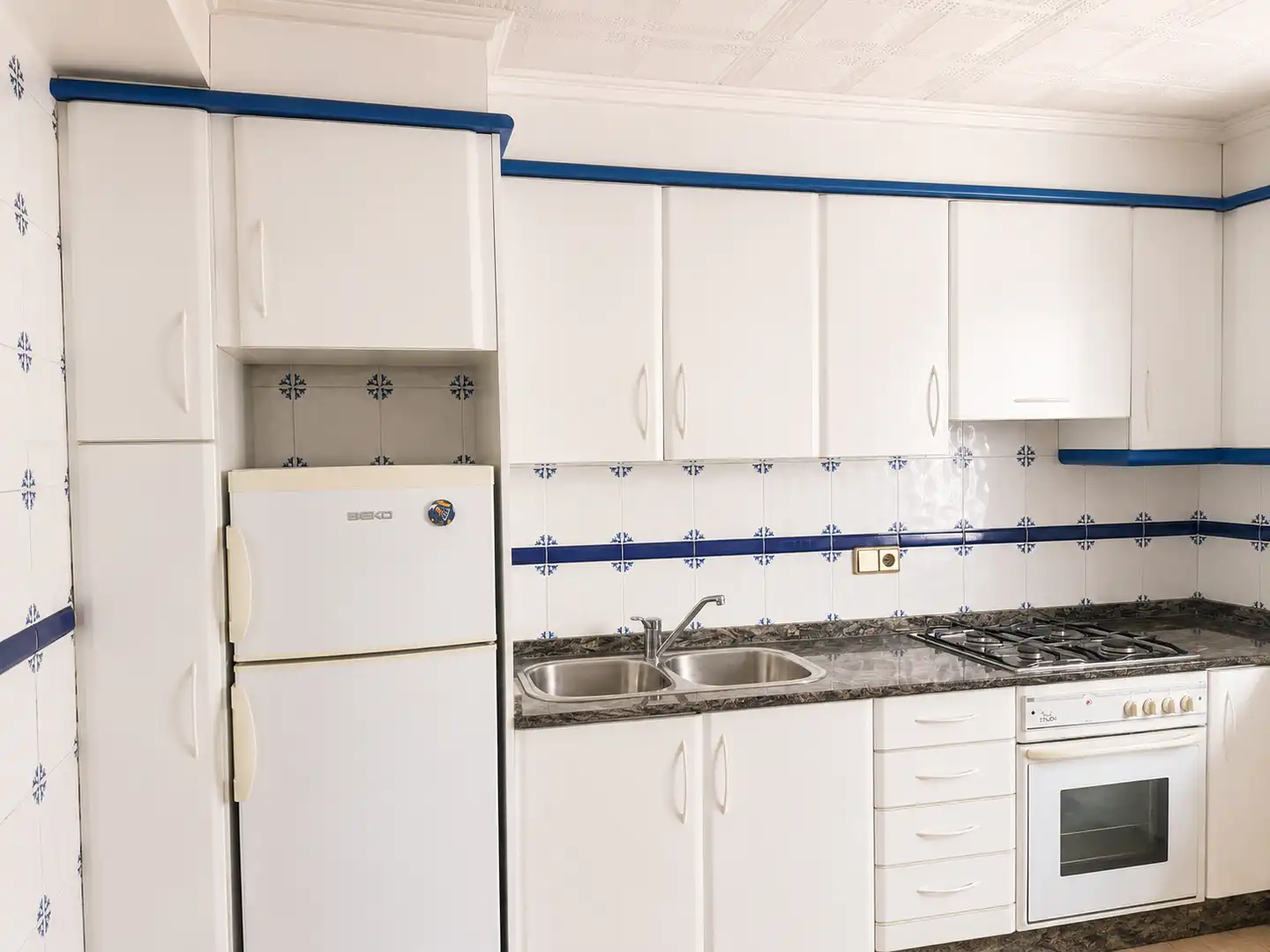 Cocina de Casa o chalet en venta en Santa Cruz de Moya con Aire acondicionado, Calefacción y Amueblado