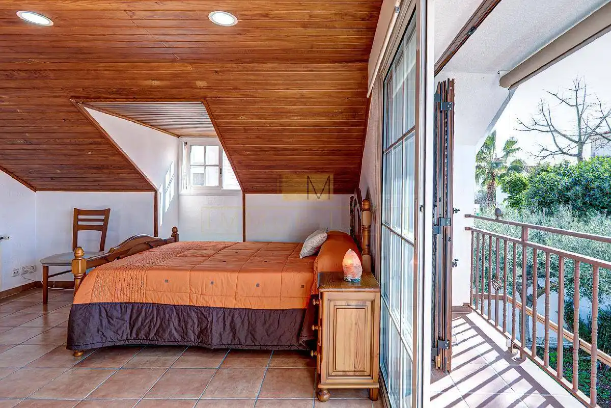 Bedroom of Houses for sale in Sant Pere de Ribes  with Air Conditioner, Heating and Private garden