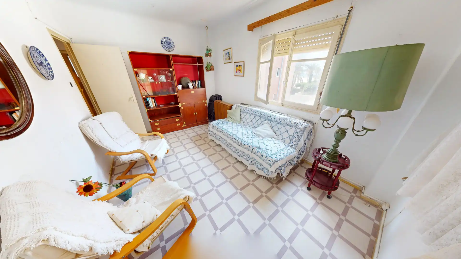 Wohnzimmer von Wohnung zum Verkauf in El Campello mit Möbliert, Ofen und Waschmaschine
