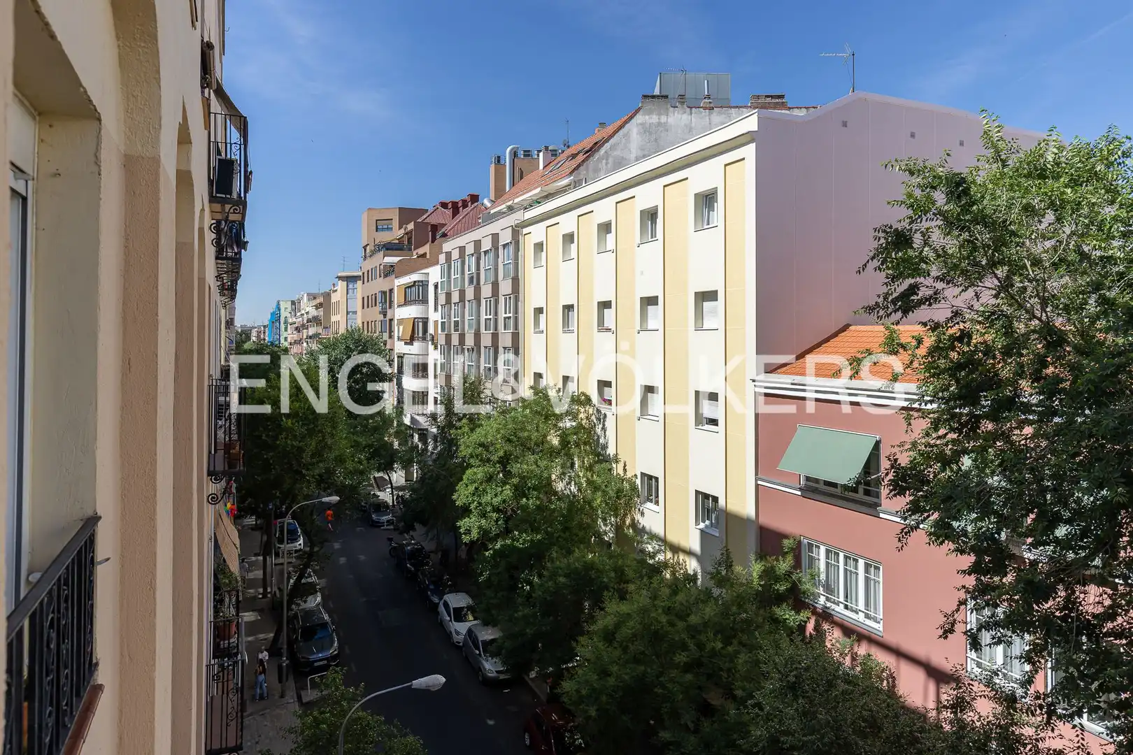 Vista exterior de Pis de lloguer en Madrid amb Aire condicionat, Calefacció i Moblat