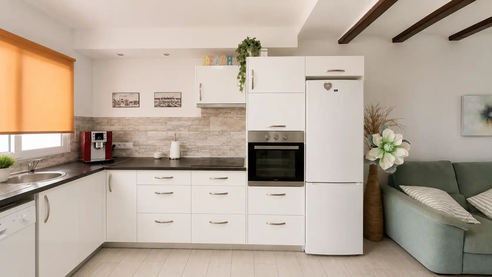 Cocina de Casa o chalet en venta en Dénia con Aire acondicionado, Terraza y Trastero