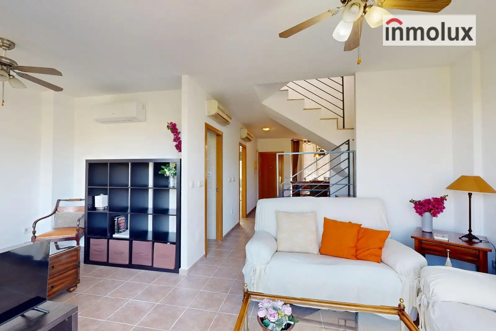 Living room of Detached homes for sale in Alicante / Alacant  with Air Conditioner, Heating and Terrace
