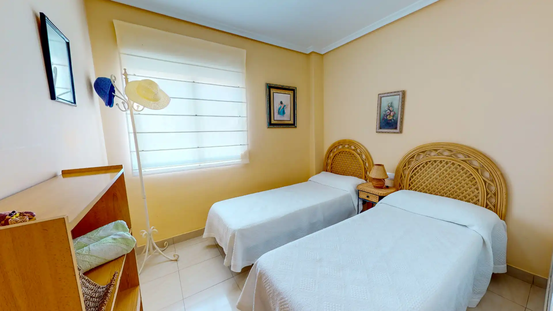 Bedroom of Apartments for rent in Dénia  with Air Conditioner, Heating and Terrace