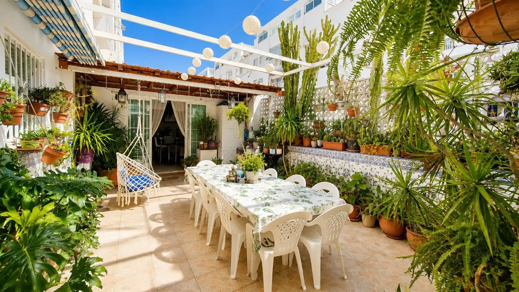 Terraza de Apartamento en venta en Marbella con Aire acondicionado, Calefacción y Trastero