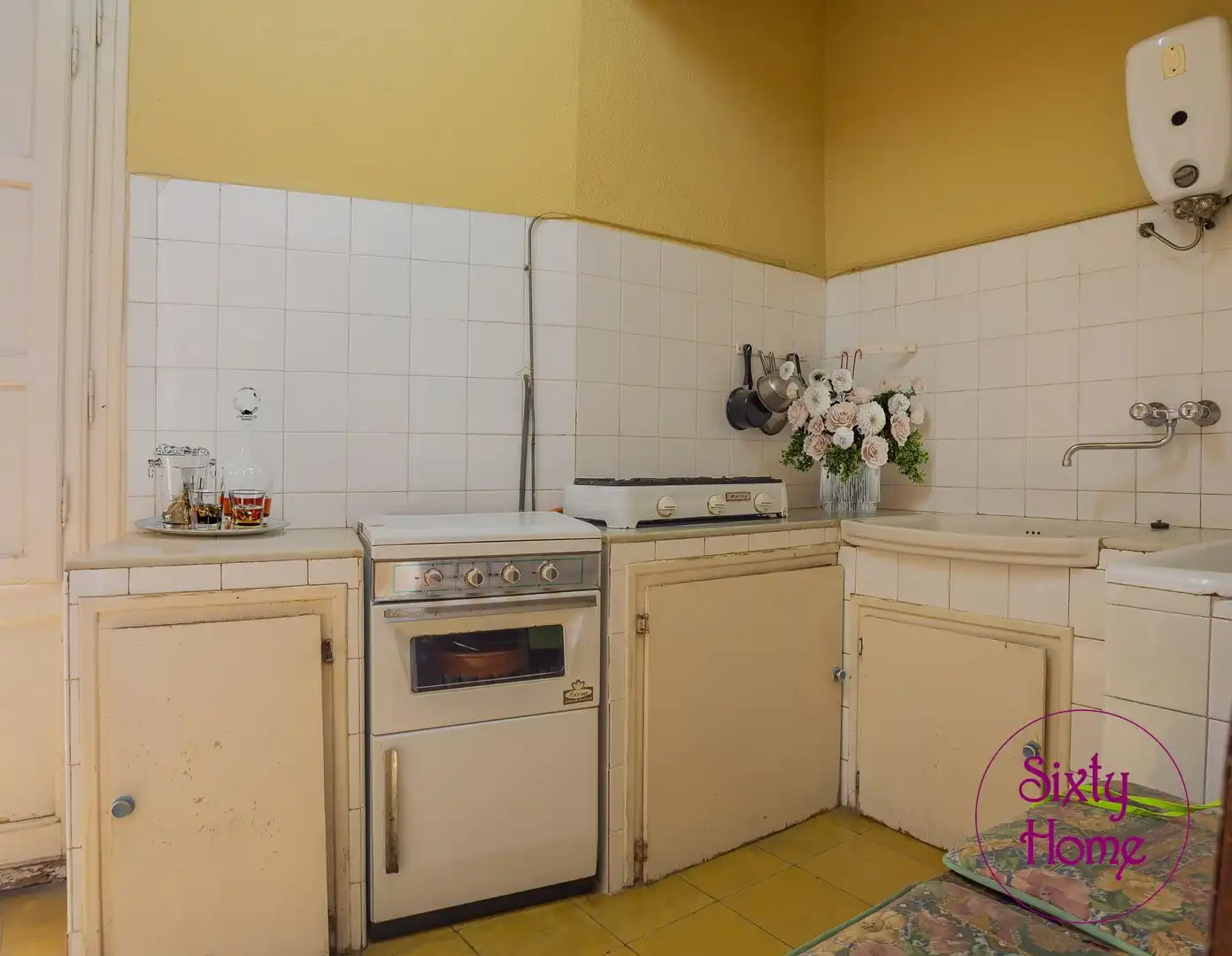 Cocina de Piso en venta en Tauste con Terraza, Trastero y Amueblado