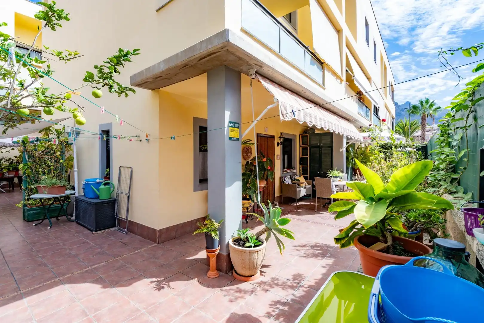 Terrace of Flat for sale in Adeje  with Private garden, Terrace and Balcony