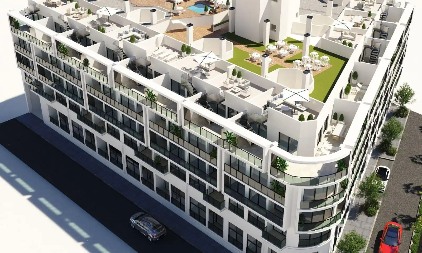 Apartament amb terrassa en venda a Florida - Ciudad de Asís, imagen 3