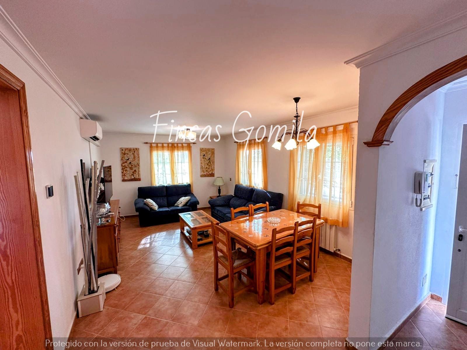 Wohnzimmer von Grundstücke zum verkauf in Es Castell