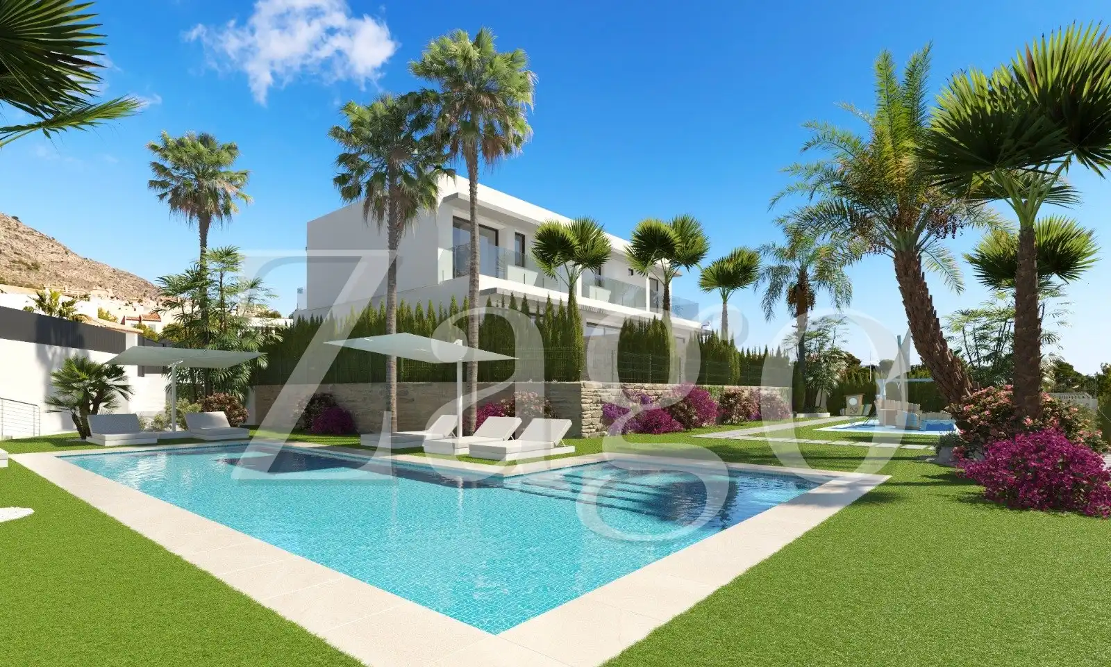 Casa a schiera con piscina in vendita a Golf Bahía, imagen 7