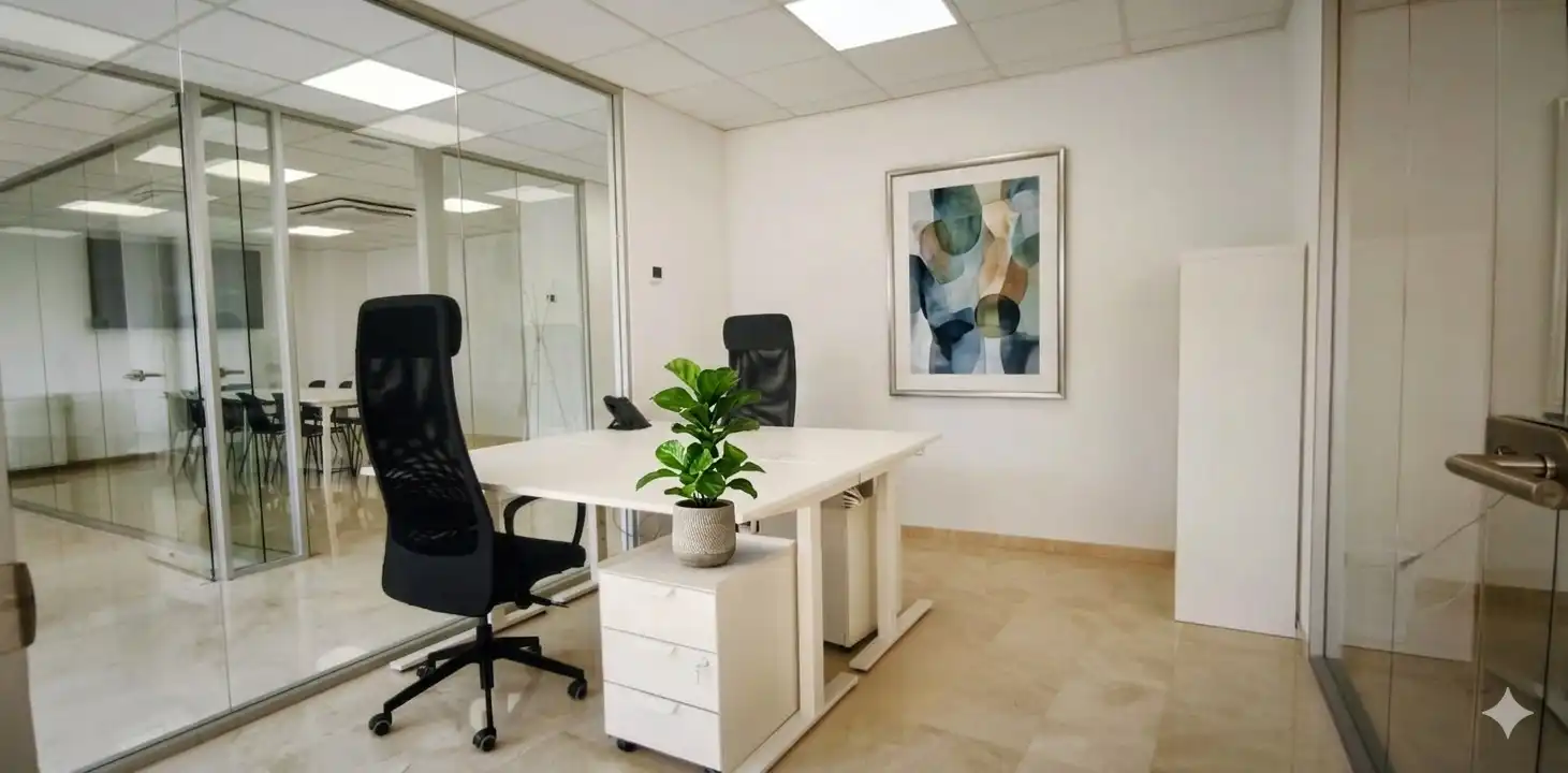 Büro zur Miete in Barcelona mit Klimaanlage, Heizung und Möbliert