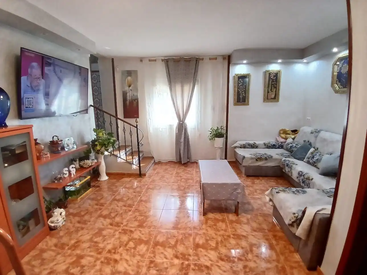 Sala de estar de Finca rústica en venta en Valls con Aire acondicionado, Calefacción y Terraza