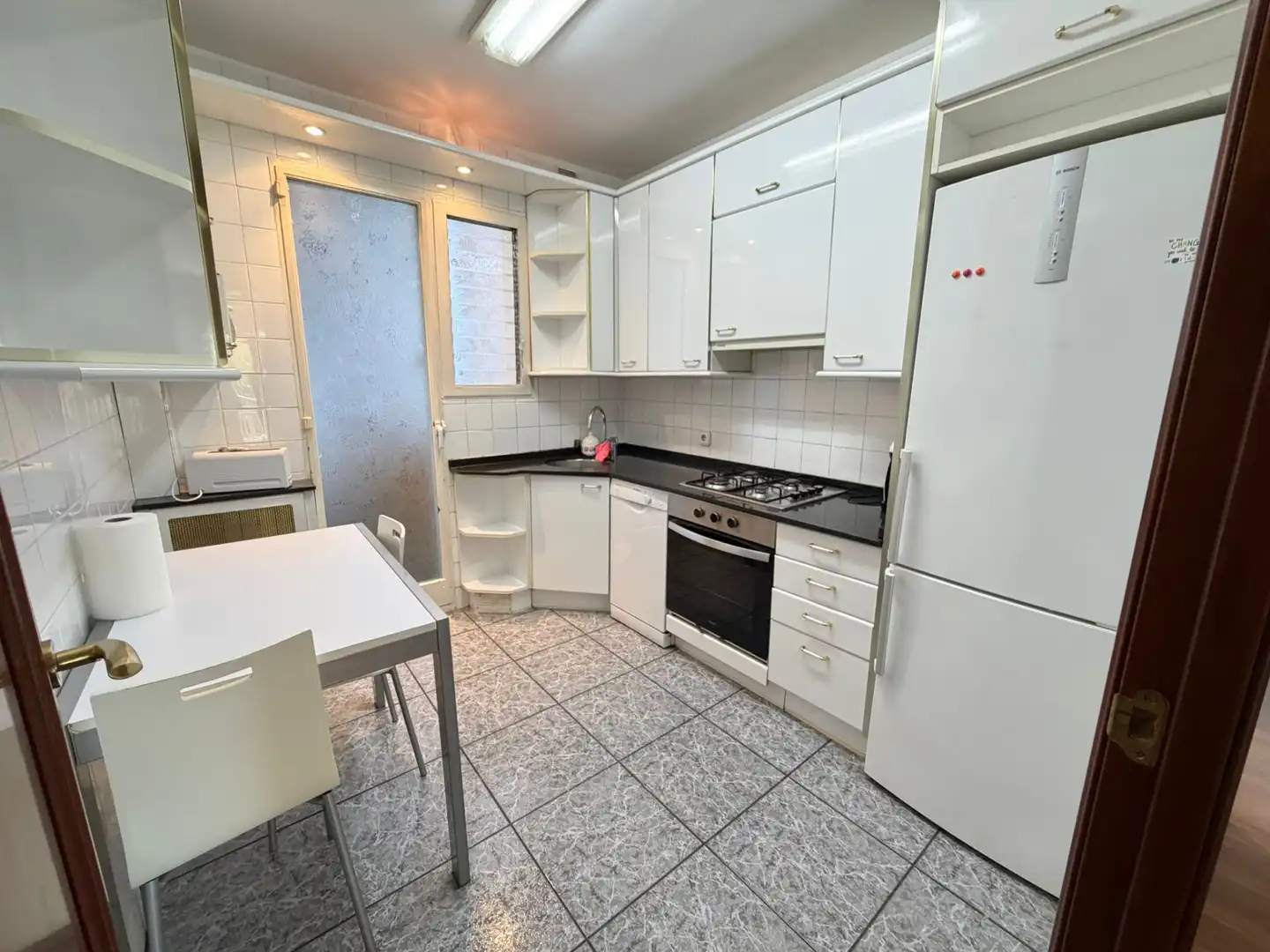 Kitchen of Flat for rent in Lleida  with Air Conditioner, Heating and Parquet flooring