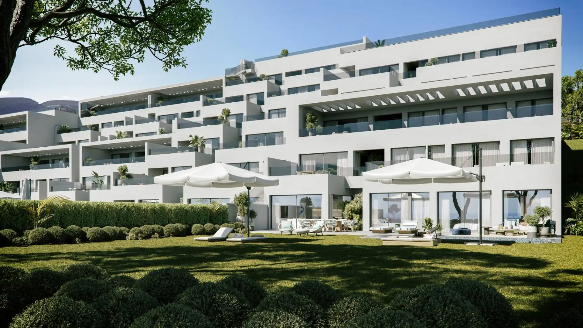 Apartment mit Pool zum Verkauf in Casares pueblo