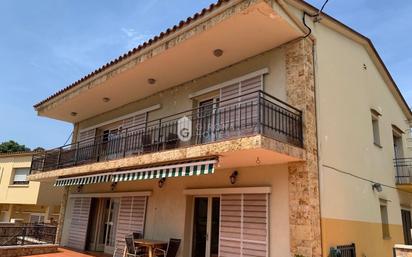 Exterior view of House or chalet for sale in Girona Capital  with Terrace