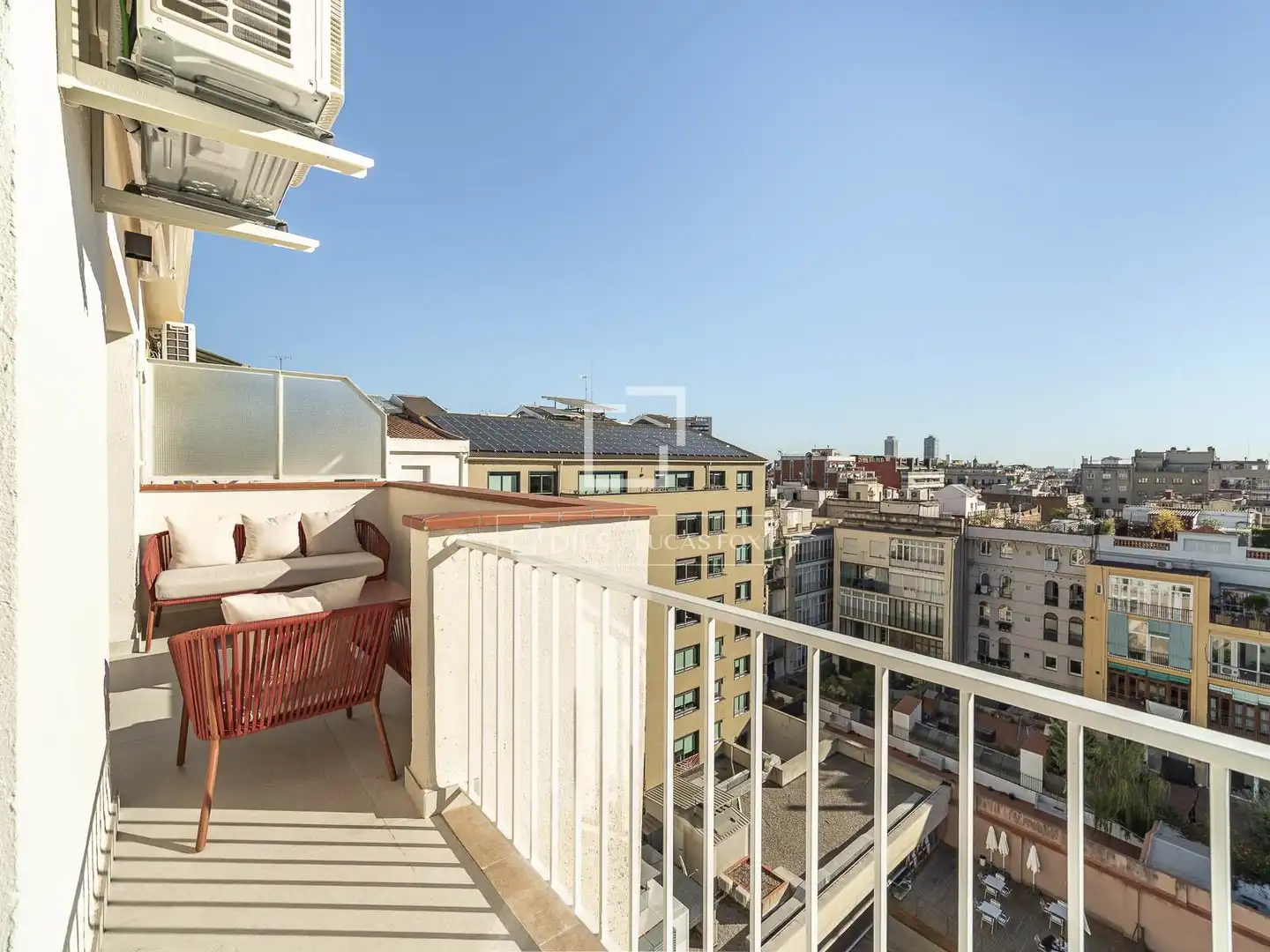 Terrace of Flat for sale in Barcelona  with Air Conditioner, Heating and Parquet flooring
