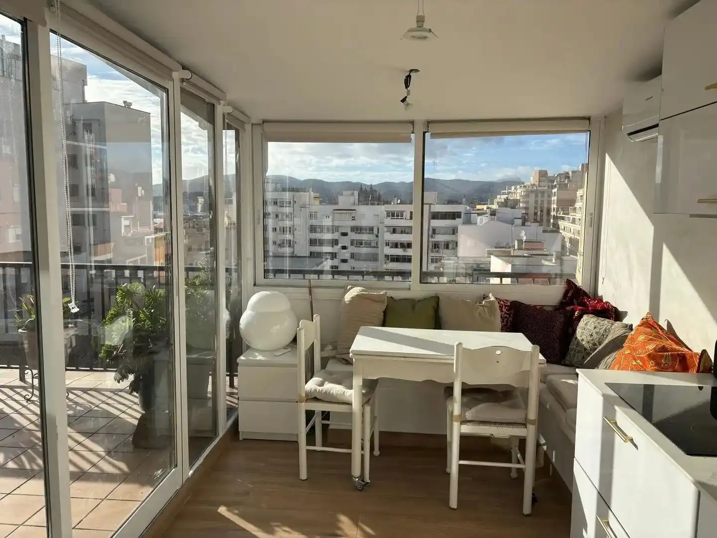 Balcony of Attic for sale in  Palma de Mallorca  with Air Conditioner, Heating and Terrace