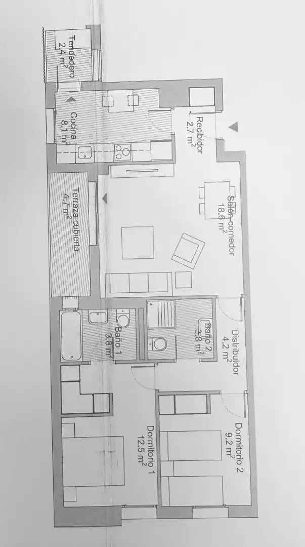 Flat with pool to rent in Nuevo Bulevar, imagen 5