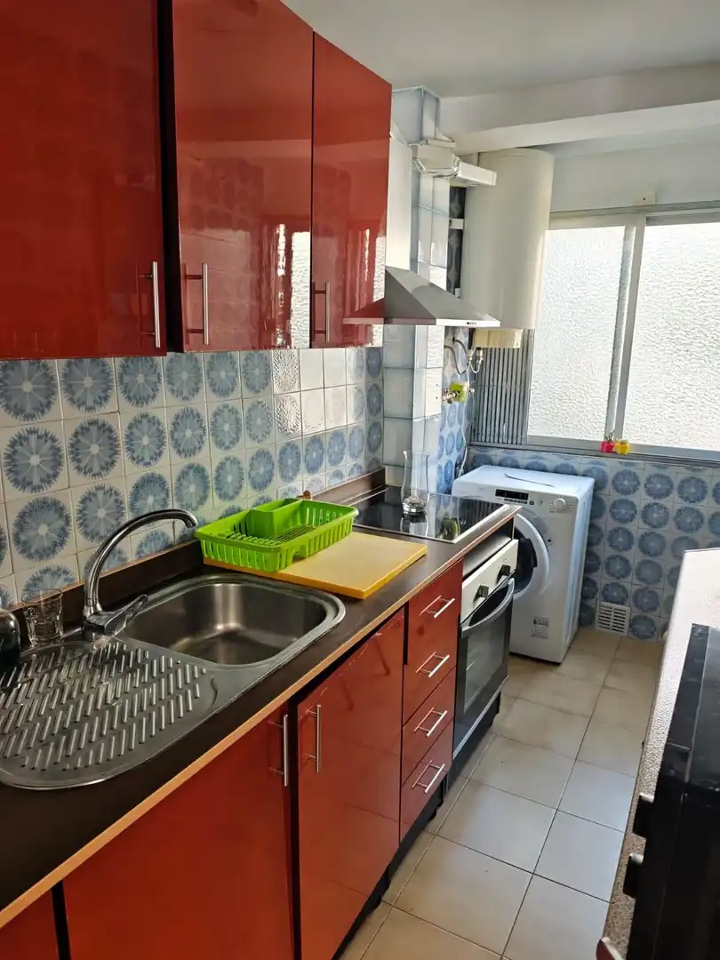Küche von Wohnung zur Miete in Granada mit Privatgarten, Möbliert und Balkon