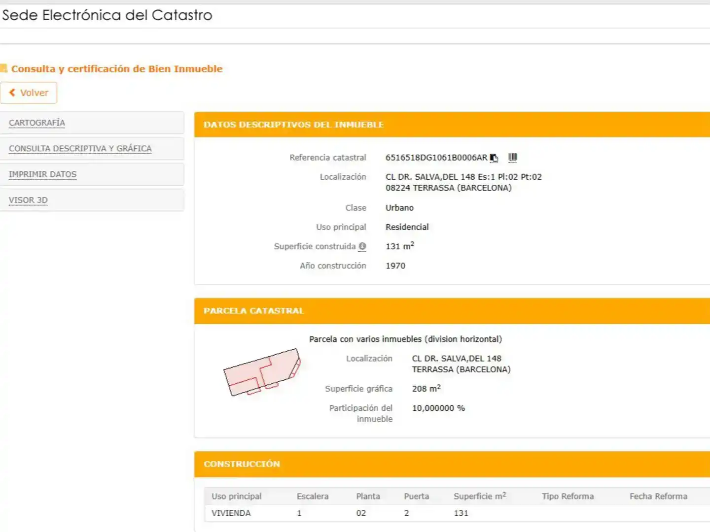 Wohnung zum Verkauf in Terrassa mit Klimaanlage und Balkon