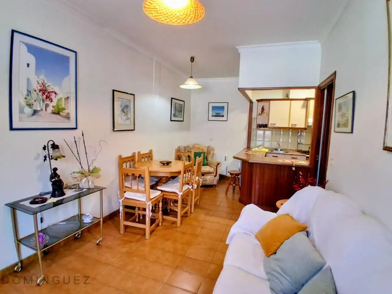Comedor de Apartamento en venta en A Guarda   con Calefacción, Piscina y Piscina comunitaria