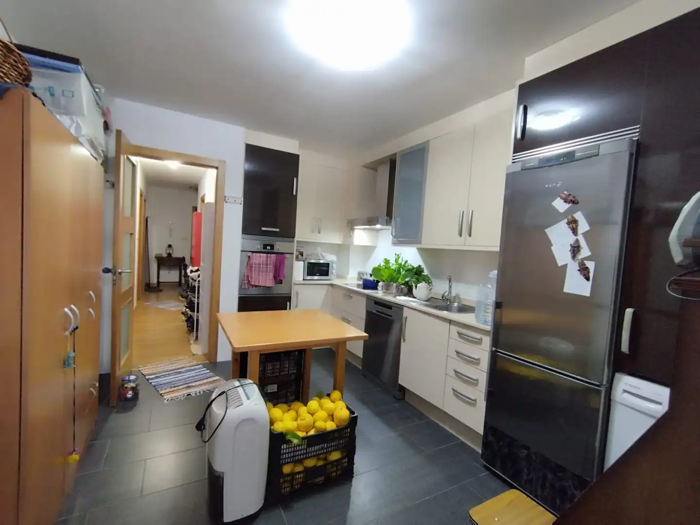 Küche von Wohnung zum Verkauf in Betanzos mit Ofen und Balkon