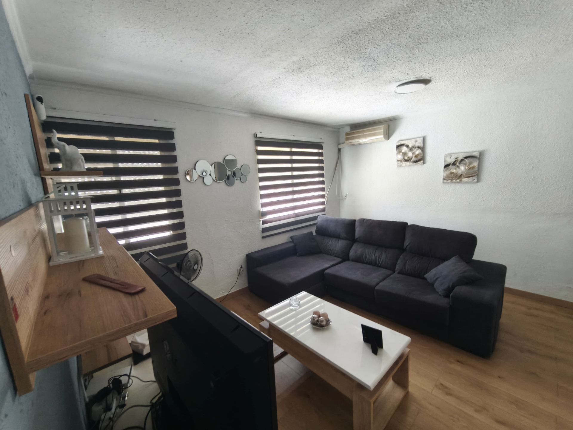Sala de estar de Piso en venta en Málaga Capital con Aire acondicionado, Trastero y Amueblado