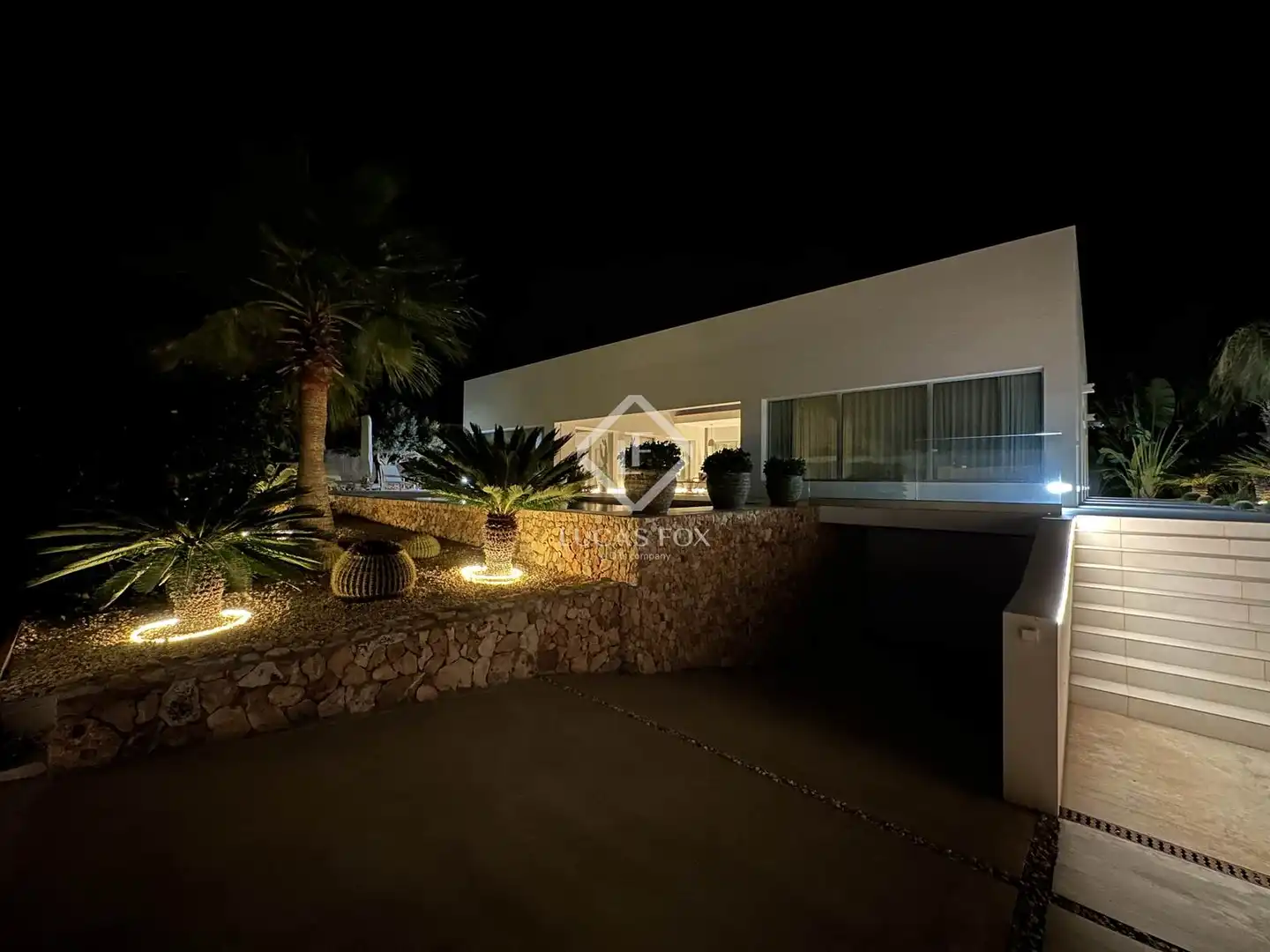 Vista exterior de Casa o xalet en venda en Sant Lluís amb Aire condicionat, Calefacció i Jardí privat