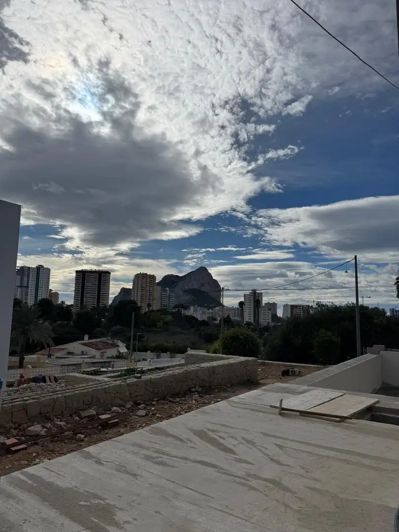 Vista exterior de Casa adosada en venda en Calpe / Calp