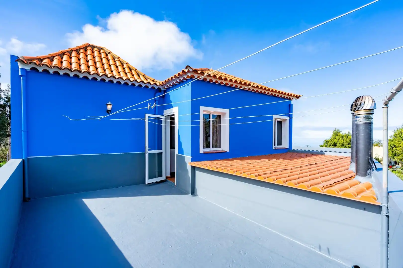 Vista exterior de Casa adosada en venta en El Tanque con Trastero, Amueblado y Balcón