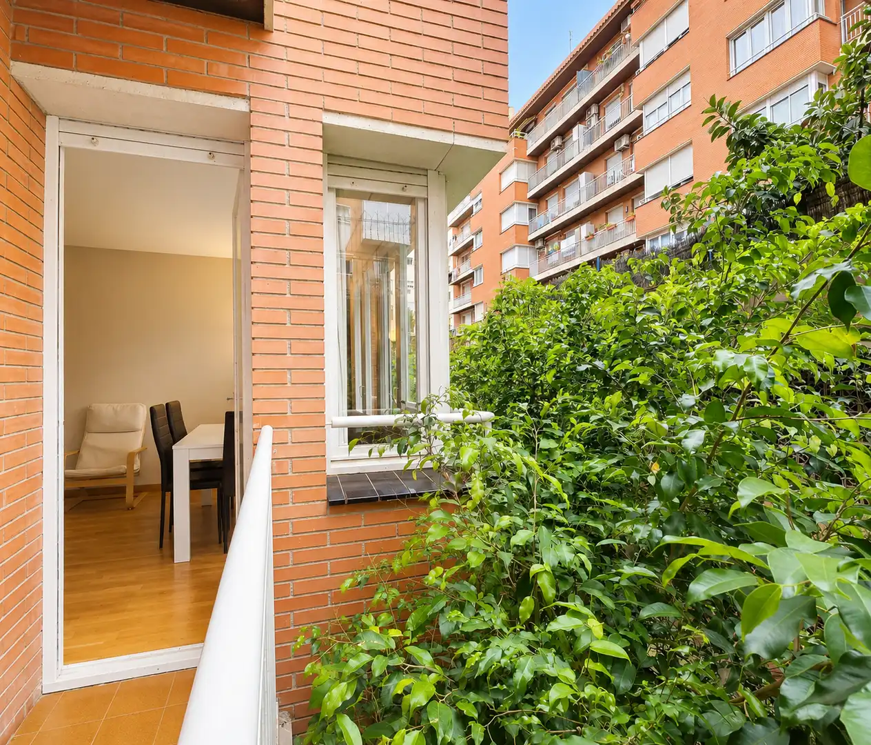 Balcony of Flat for sale in Barcelona  with Air Conditioner, Heating and Furnished