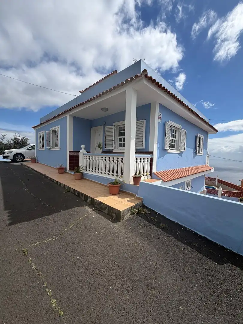 Vista exterior de Casa o chalet en venta en Villa de Mazo con Jardín privado, Terraza y Piscina