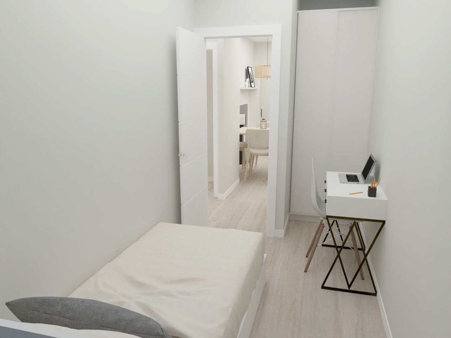 Bedroom of Flat for sale in Esplugues de Llobregat