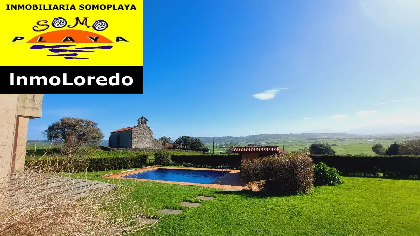 Piscina de Casa o chalet en venta en Ribamontán al Mar con Calefacción, Jardín privado y Terraza