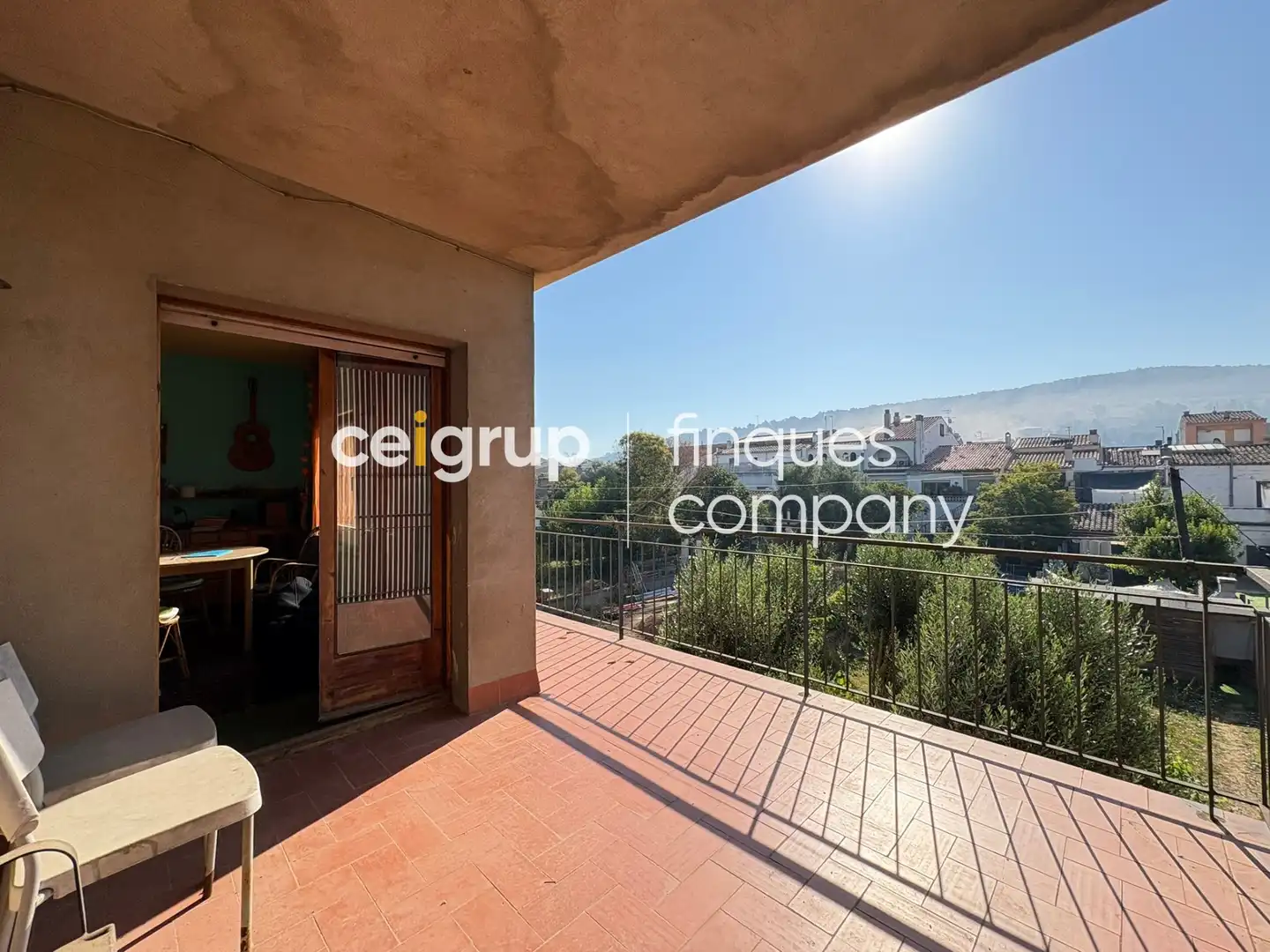 Terraza de Piso en venta en Sarrià de Ter con Calefacción y Terraza