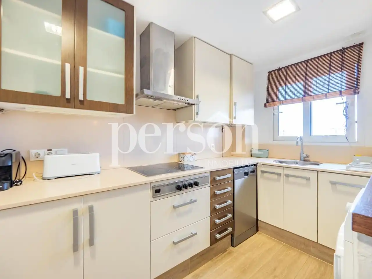 Kitchen of Flat for sale in Alboraya  with Air Conditioner, Heating and Parquet flooring