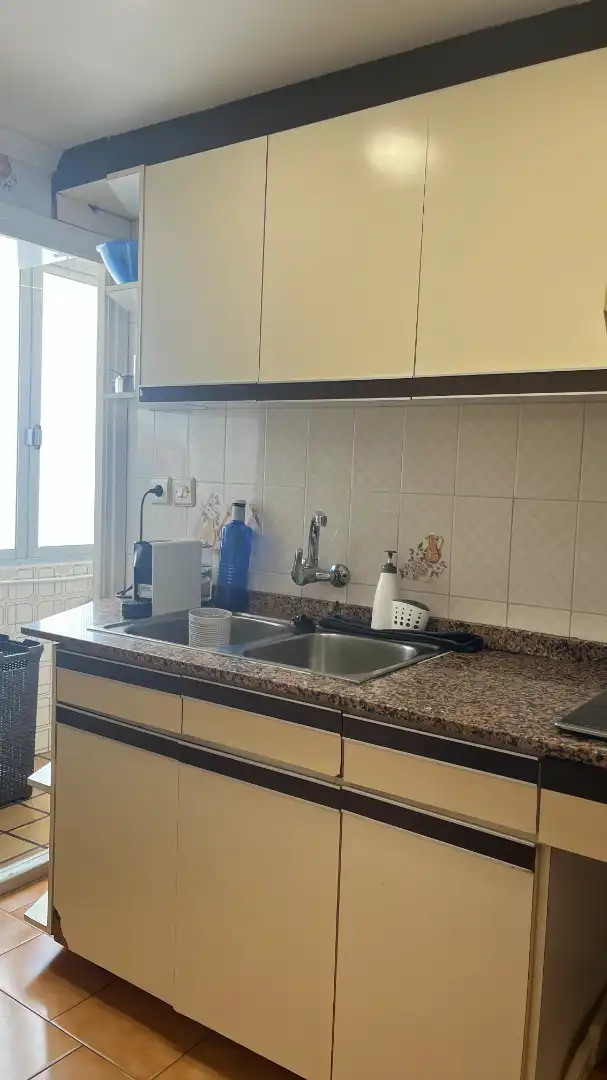 Kitchen of Flat for sale in Valencia  with Air Conditioner