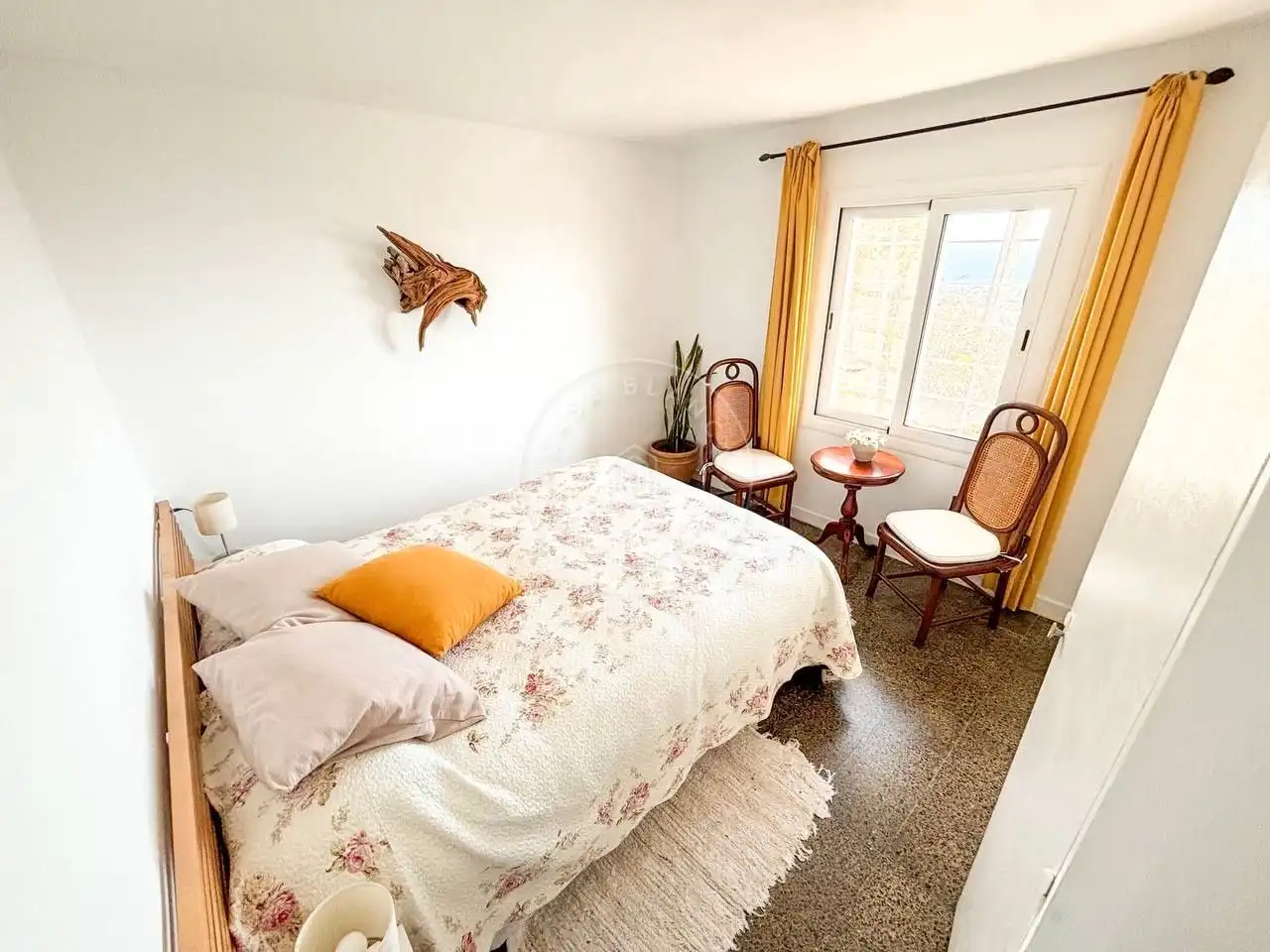 Schlafzimmer von Haus oder Chalet zum Verkauf in Lloret de Mar mit Heizung, Privatgarten und Abstellraum