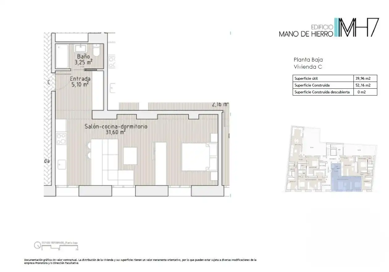 Appartement avec terrasse à vendre à Calle MANO DE HIERRO, imagen 3