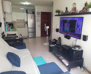 Living room of Apartment for sale in  Santa Cruz de Tenerife Capital  with Air Conditioner, Heating and Furnished