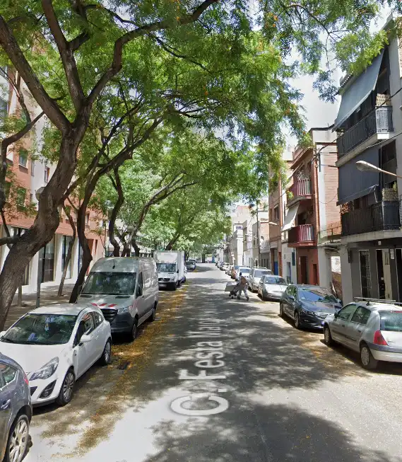 Vista exterior de Pis en venda en Badalona