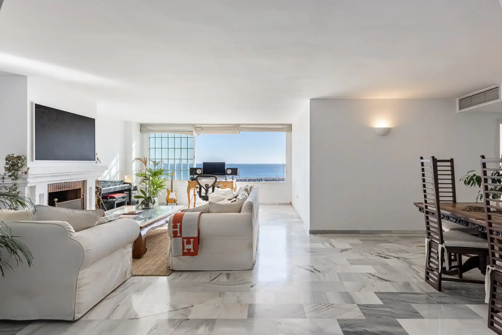 Sala d'estar de Apartament en venda en Nueva Andalucía