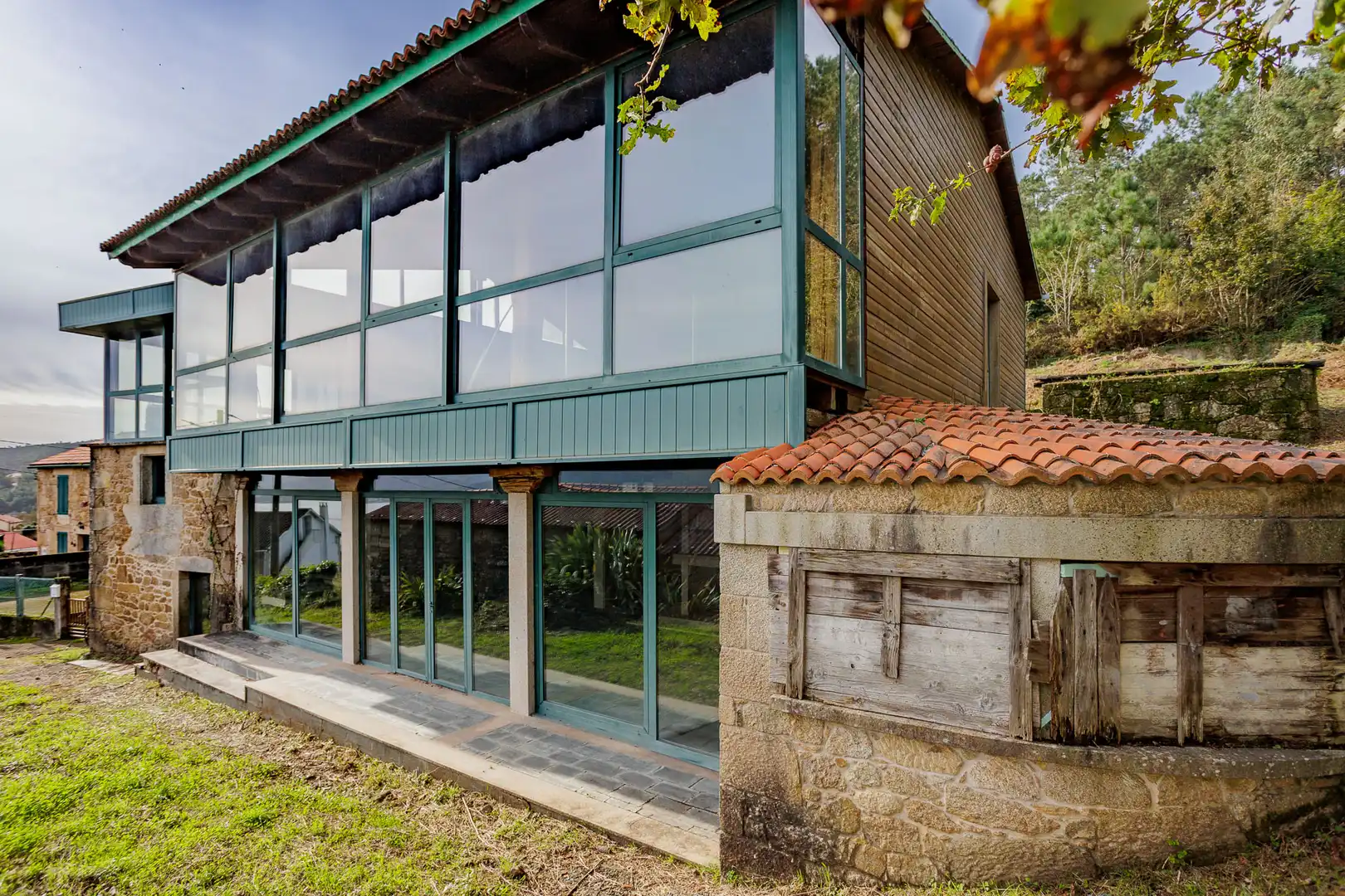 Vista exterior de Finca rústica en venda en Outes