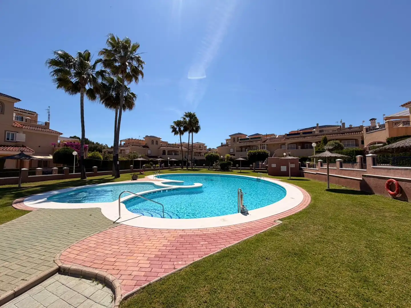 Swimming pool of Detached homes for sale in Pilar de la Horadada  with Air Conditioner, Terrace and Swimming Pool