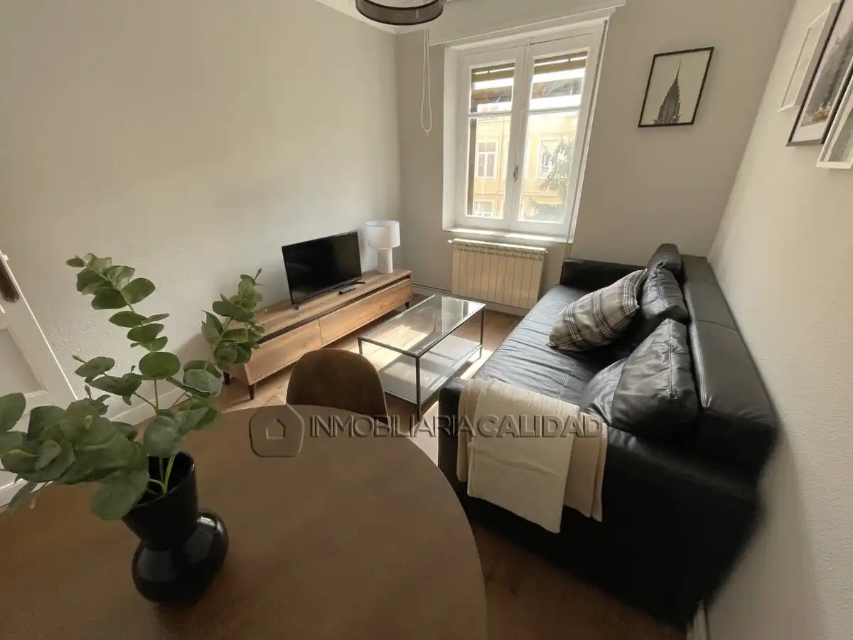 Living room of Flat for rent in Burgos  with Heating and Furnished