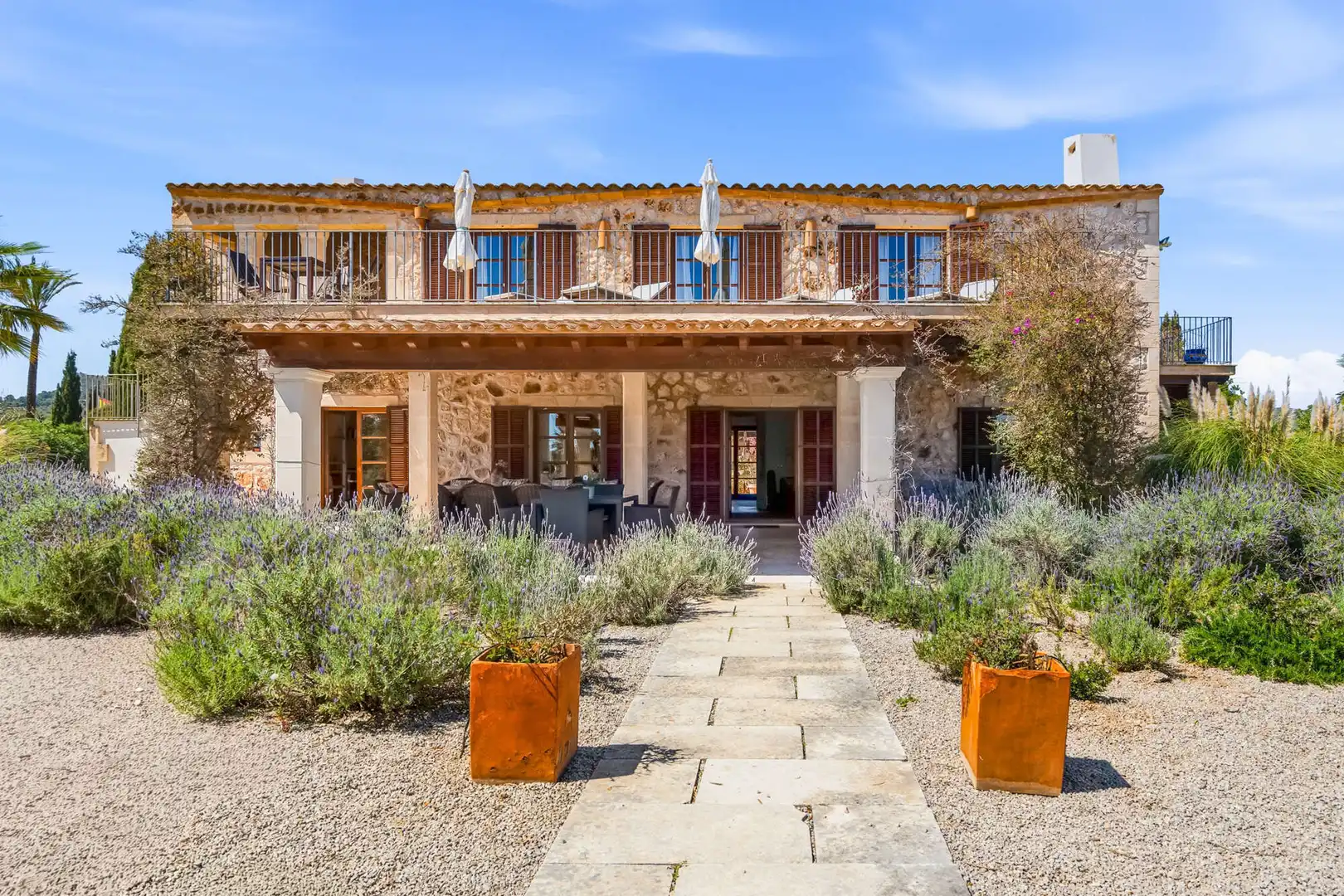 Vista exterior de Finca rústica en venda en Felanitx amb Aire condicionat, Calefacció i Terrassa