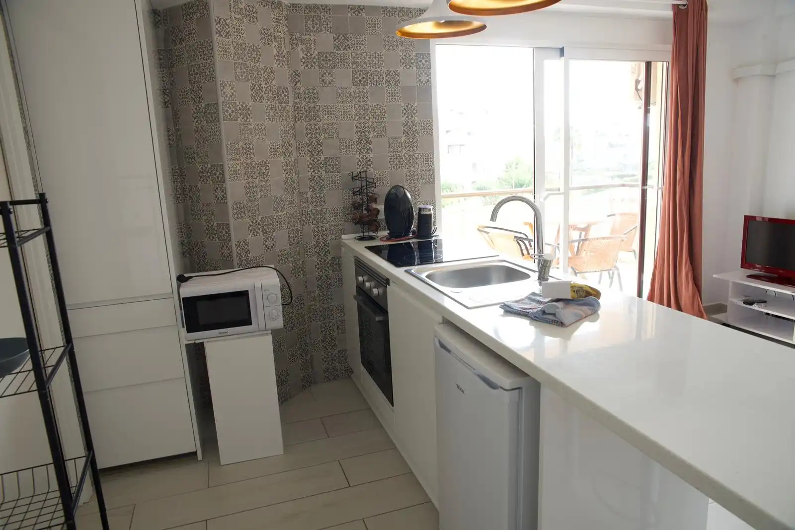 Kitchen of Apartments for rent in Dénia  with Air Conditioner, Heating and Furnished