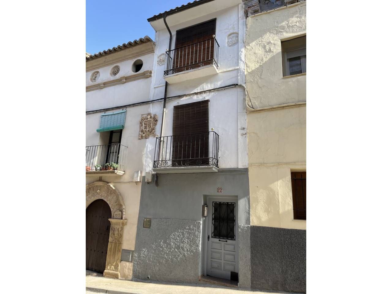 Exterior view of House or chalet for sale in Castelserás  with Heating, Private garden and Terrace