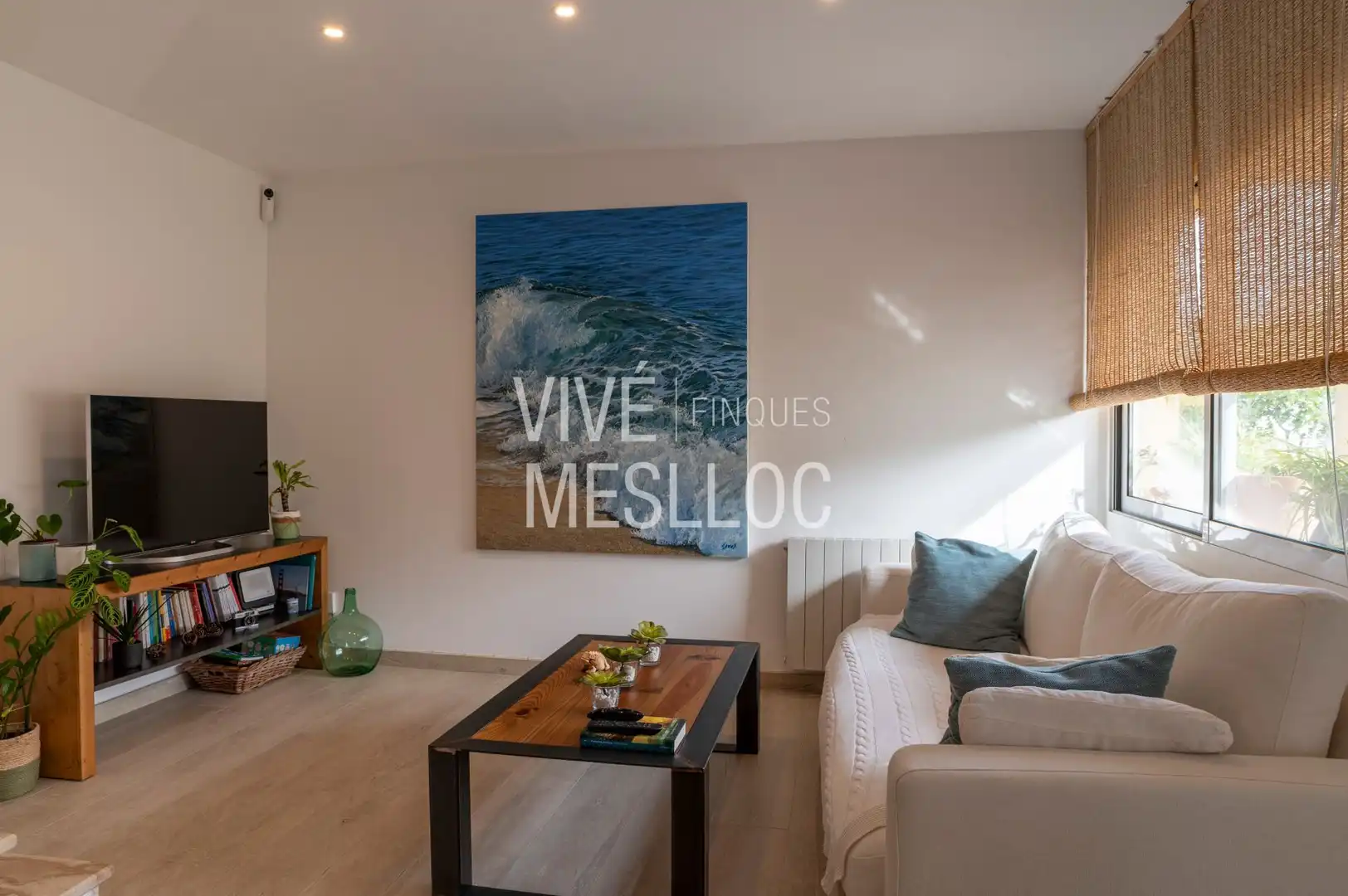 Sala d'estar de Casa o xalet en venda en El Masnou amb Calefacció i Terrassa