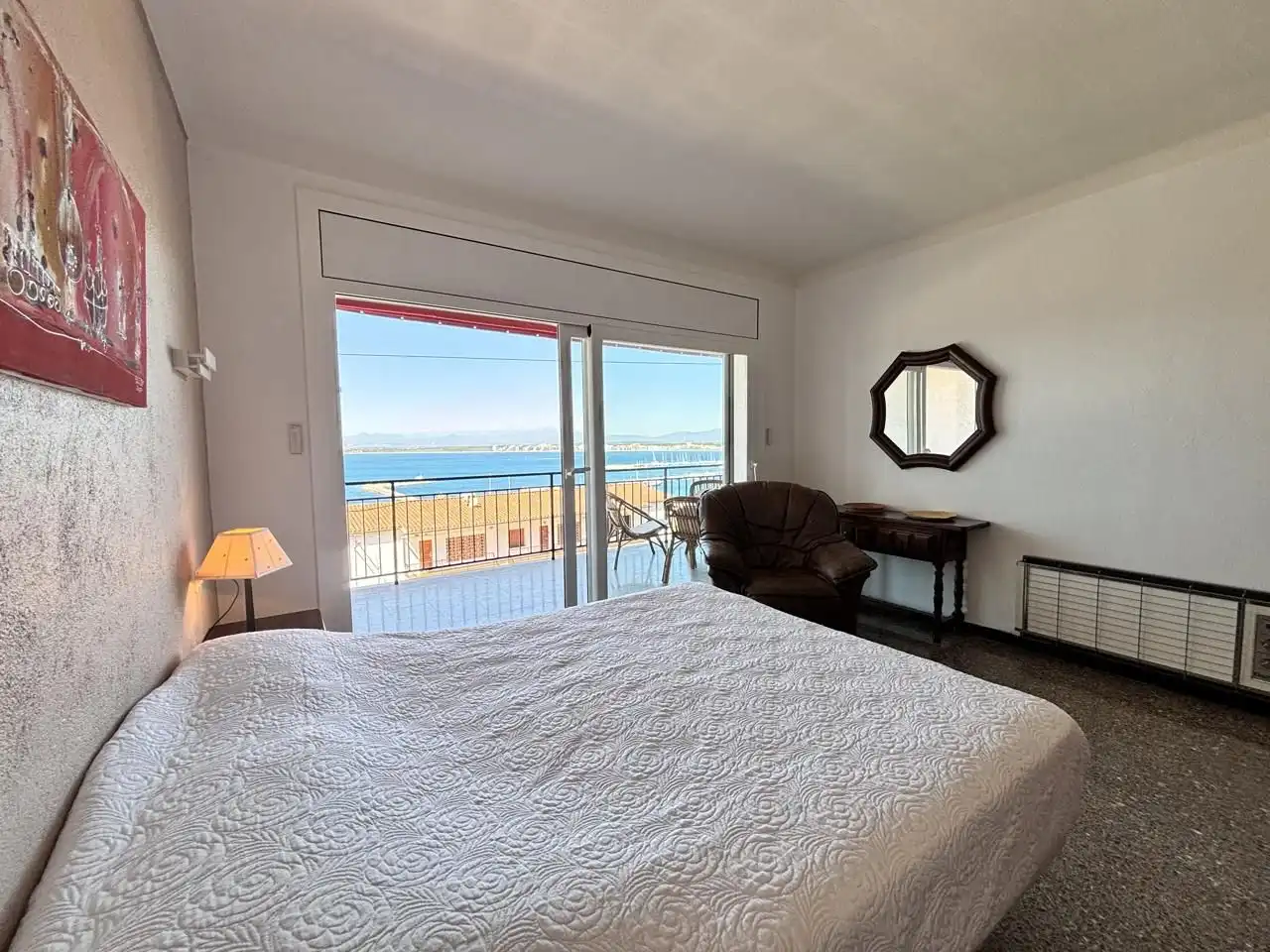 Bedroom of Flat for sale in Roses  with Terrace and Furnished