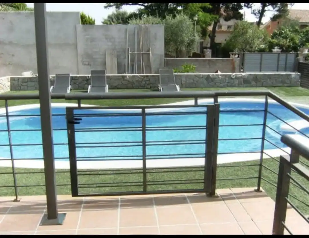 Swimming pool of Houses for sale in Viladecavalls  with Air Conditioner, Heating and Private garden